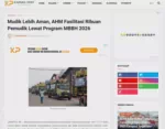 Mudik Lebih Aman, AHM Fasilitasi Ribuan Pemudik Lewat Program MBBH 2026