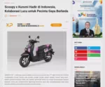 Scoopy x Kuromi Hadir di Indonesia, Kolaborasi Lucu untuk Pecinta Gaya Berbeda