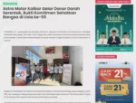 Astra Motor Kalbar Gelar Donor Darah Serentak, Bukti Komitmen Sehatkan Bangsa di Usia ke-55