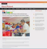 Guru dan Pelajar SMK Binaan AHM Anstusias Ikuti Festival Vokasi Satu Hati Regional Astra Motor Kalbar