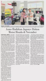 Asmo Hadirkan Jagonye Diskon Motor Honda di November