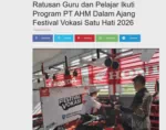 Ratusan Guru dan Pelajar Ikuti Program PT AHM Dalam Ajang Festival Vokasi Satu Hati 2026