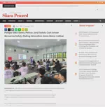 Pelajar SMA Santu Petrus Janji Selalu Cari Aman Bersama Safety Riding Education Astra Motor Kalbar