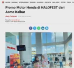 Promo Motor Honda di HALOFEST dari Asmo Kalbar