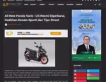 All New Honda Vario 125 Resmi Diperbarui, Hadirkan Desain Sporti dan Tipe Street