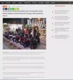 Komunitas Honda Apresiasi City Touring dari Astra Motor Kalbar Lewat Semarak Scoopy Velocreativity Part 2