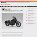 Simbol Kebebasan Ekspresi Generasi Modern, Big Bike New Honda Rebel 1100 Pilihan Profesional Muda