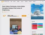 Sasar Sektor Pariwisata, Asmo Kalbar Gaungkan Budaya #Cari_aman di Singkawang