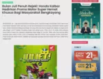Bulan Juli Penuh Rejeki: Honda Kalbar Hadirkan Promo Motor Super Hemat Khusus Bagi Masyarakat Bengkayang