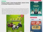 Promo JULIET, Saat Honda Bikin Jatuh Cinta di Setiap Perjalanan di Melawi