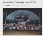 Asmo Kalbar Dukung Jamnas FSI XVII