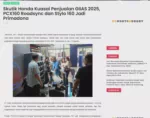 Skutik Honda Kuasai Penjualan GIIAS 2025, PCX160 Roadsync dan Stylo 160 Jadi Primadona