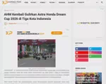 AHM Kembali Gulirkan Astra Honda Dream Cup 2026 di Tiga Kota Indonesia