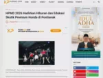 HPMD 2026 Hadirkan Hiburan dan Edukasi Skutik Premium Honda di Pontianak
