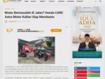 Motor Bermasalah di Jalan? Honda CARE Astra Motor Kalbar Siap Membantu