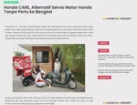 Honda CARE, Alternatif Servis Motor Honda Tanpa Perlu ke Bengkel
