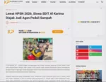 Lewat HPSN 2026, Siswa SDIT Al Karima Diajak Jadi Agen Peduli Sampah