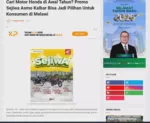 Cari Motor Honda di Awal Tahun? Promo Sejiwa Asmo Kalbar Bisa Jadi Pilihan Untuk Konsumen di Melawi