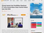 Sinergi Industri dan Pendidikan Diperkuat, PT Astra Honda Motor Gelar Festival Vokasi Satu Hati 2026