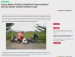 Astra Motor Kalbar Hadirkan Kemudahan Servis Motor Lewat Honda CARE