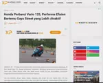 Honda Perbarui Vario 125, Performa Efisien Bertemu Gaya Street yang Lebih Atraktif