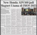 New Honda ADV160 jadi Magnet Utama di IMOS 2025, Jadi Motor SUV Kebanggaan Konsumen Loyal