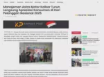 Manajemen Astra Motor Kalbar Turun Langsung Apresiasi Konsumen di Hari Pelanggan Nasional 2025