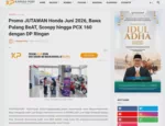 Promo JUTAWAN Honda Juni 2026, Bawa Pulang BeAT, Scoopy hingga PCX 160 dengan DP Ringan