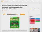 Promo “KARTINI” Honda Kalbar Hadirkan DP Ringan dan Tenor Panjang Bagi yang Berdomisili di Putussibau