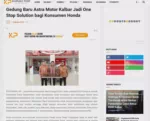 Gedung Baru Astra Motor Kalbar Jadi One Stop Solution bagi Konsumen Honda