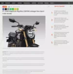 PT. AHM Segarkan Big Bike CB650R sebagai Neo Sport Cafe Honda
