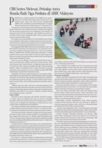 CBR Series Melesat, Pebalap Astra Honda Raih Tiga Podium di ARRC Malaysia