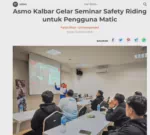Asmo Kalbar Gelar Seminar Safety Riding untuk Pengguna Matic