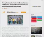 Dorong Pelestarian Satwa Endemik, Yayasan AHM Inisiasi Program Konservasi Owa Jawa Berbasis Kolaborasi Masyarakat