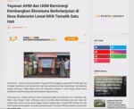Yayasan AHM dan UGM Bersinergi Kembangkan Ekowisata Berkelanjutan di Desa Balerante Lewat KKN Tematik Satu Hati