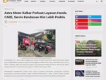 Astra Motor Kalbar Perkuat Layanan Honda CARE, Servis Kendaraan Kini Lebih Praktis