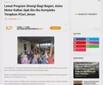 Lewat Program Sinergi Bagi Negeri, Astra Motor Kalbar Ajak Ibu-Ibu Kompleks Terapkan #Cari_Aman