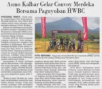Asmo Kalbar Gelar Convoy Merdeka Bersama Paguyuban HWBC