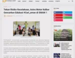 Tekan Risiko Kecelakaan, Astra Motor Kalbar Gencarkan Edukasi #Cari_aman di SMAN 1
