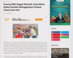 Dorong SDM Unggul Otomotif, Astra Motor Kalbar Kembali Selenggarakan Festival Vokasi Satu Hati