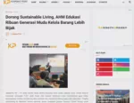 Dorong Sustainable Living, AHM Edukasi Ribuan Generasi Muda Kelola Barang Lebih Bijak