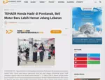 TEHAER Honda Hadir di Pontianak, Beli Motor Baru Lebih Hemat Jelang Lebaran