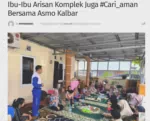 Ibu-Ibu Arisan Komplek Juga #Cari_aman Bersama Asmo Kalbar