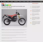 Gaya Baru New CRF 150L, jadi Pusat Perhatian saat Tampil di GIIAS 2025
