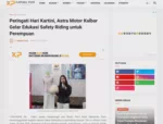Peringati Hari Kartini, Astra Motor Kalbar Gelar Edukasi Safety Riding untuk Perempuan