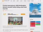 Prestasi Internasional, AHM Kembangkan Metode Interaktif Safety Riding untuk Anak Usia Dini