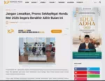 Jangan Lewatkan, Promo SeMayNgat Honda Mei 2026 Segera Berakhir Akhir Bulan Ini