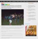 Berkonsep Camping Adventure, Convoy Merdeka Astra Motor Kalbar dan Anggota Club Paguyuban HWBC Berjalan Semarak