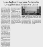 Asmo Kalbar Semarakan Sustainable Living Bersama Mahasiswa Untan