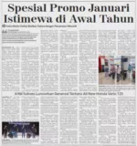 Spesial Promo Januari Istimewa di Awal Tahun, Astra Motor Kalbar Berikan Sejiwa dengan Penawaran Menarik